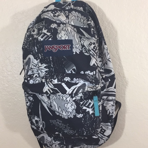 jansport comic book backpack